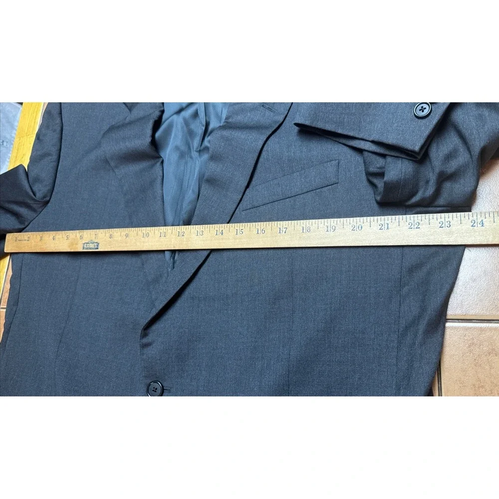 Loro Piana Gilbert & Lodge‎ Mens Sz 44R Super 120's Gray Wool Jacket Sport Coat